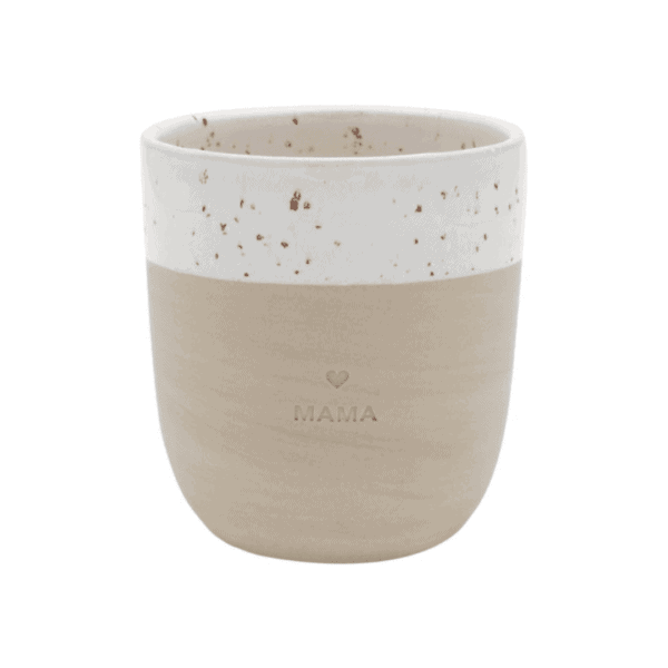 eulenschnitt becher "mama"