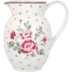 greengate krug ‘leonora’ white, 1.5 liter