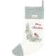 greengate weihnachtsstrumpf 'leonora christmas' white