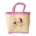 rice korbtasche, pink farm print