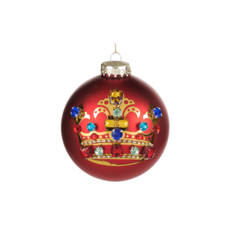 goodwill, christbaumkugel "jewelry crown"