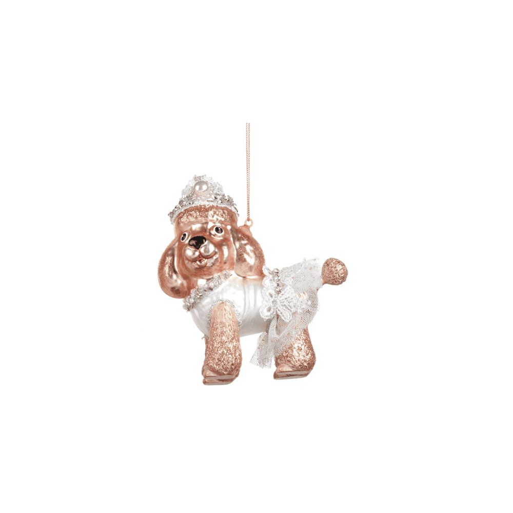 goodwill christbaumanhänger "ballerina dog", 2 farben
