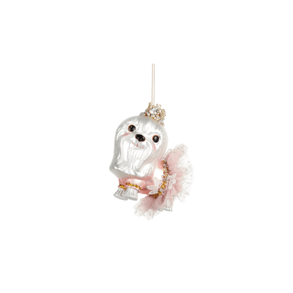 goodwill christbaumanhänger "ballerina dog", 2 farben