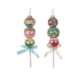 goodwill christbaumanhänger "lollipop", 2 farben - weiß