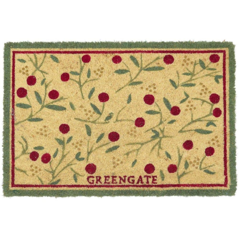 greengate fußmatte 'maise' white
