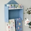 greengate schürze ‘laura christmas’ dusty blue