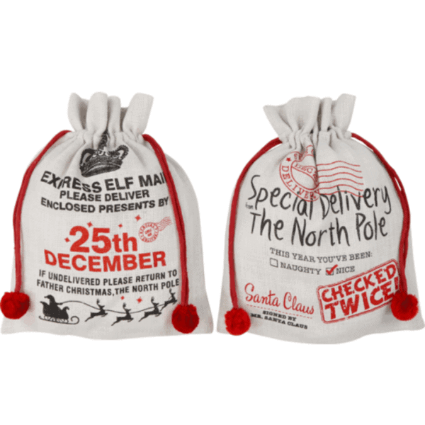 hoff interieur jutesäckchen m weiß, diverse muster