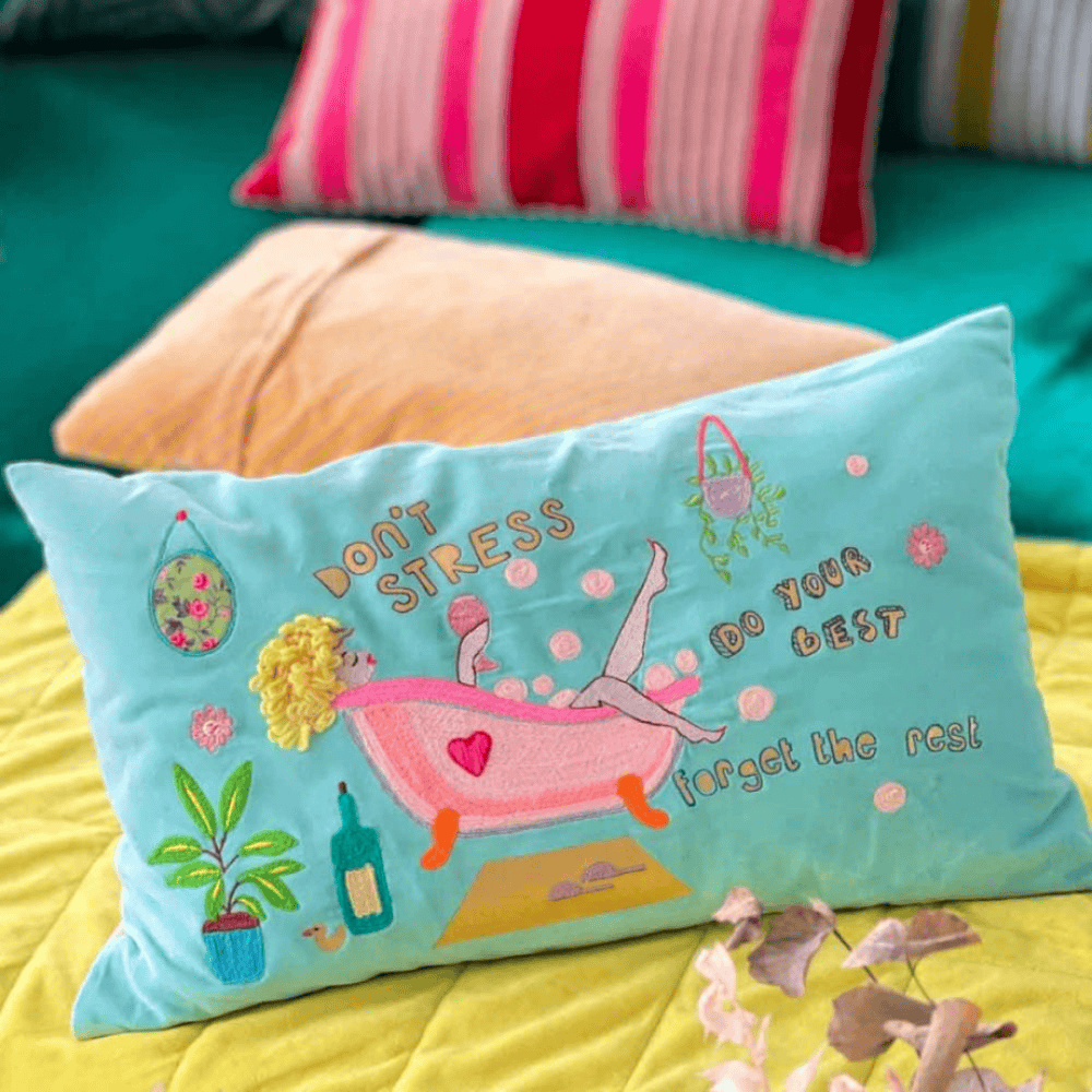 noi kissenhülle mit inlett "antistress"