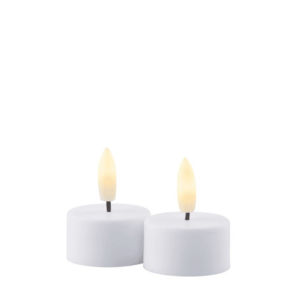 sirius aufladbares led-teelicht "sille", 2er set