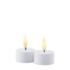 sirius aufladbares led-teelicht "sille", 2er set