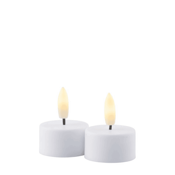 sirius aufladbares led-teelicht "sille", 2er set