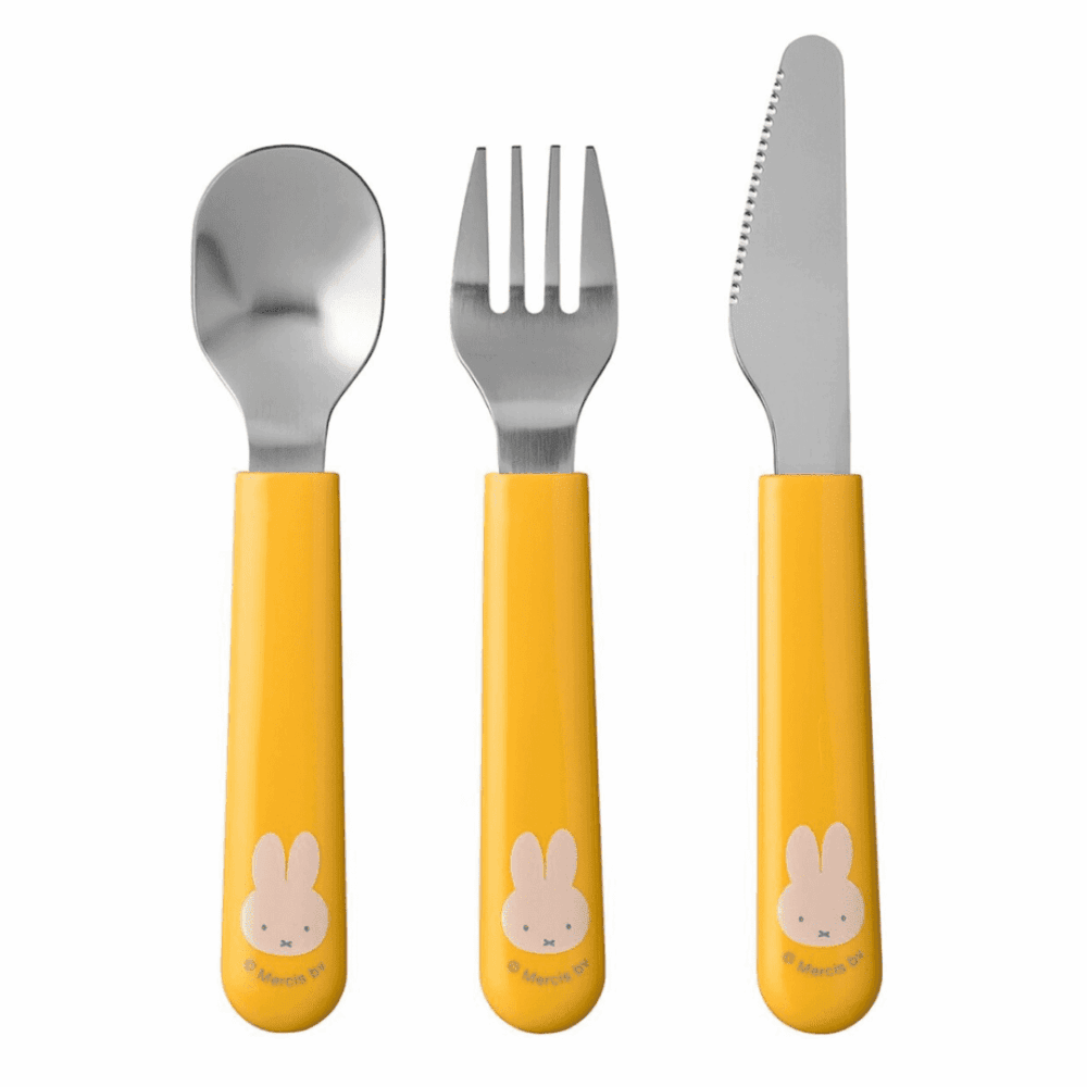 mepal kinder-besteckset mio 3-teilig "flowers & butterflies"