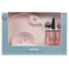 mepal kindergeschirr-set mepal mio 6-teilig "flowers & butterflies"