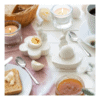 baden eierbecher mit blume & hase