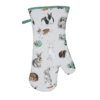 ulster weavers einzelner ofenhandschuh "rabbit patch"