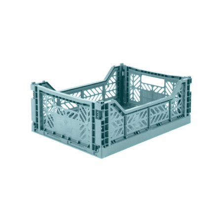 ay-kasa faltbare aufbewahrungsbox, midi, diverse farben - ocean