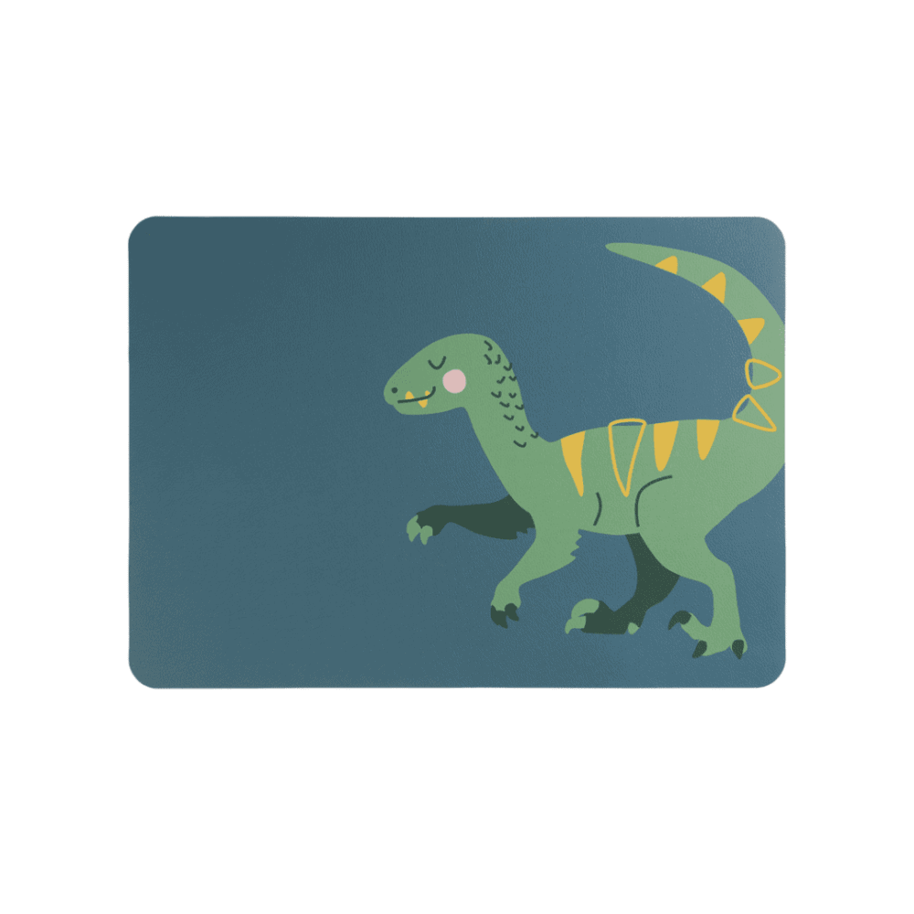 asa kinder-tischset "velociraptor vincent"