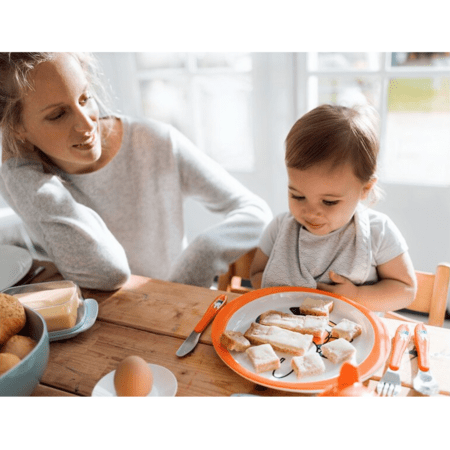 mepal kinder-besteckset "miffy confetti", 3-teilig