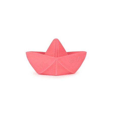oli & carol badespielzeug "origami boat", 2 farben - mint