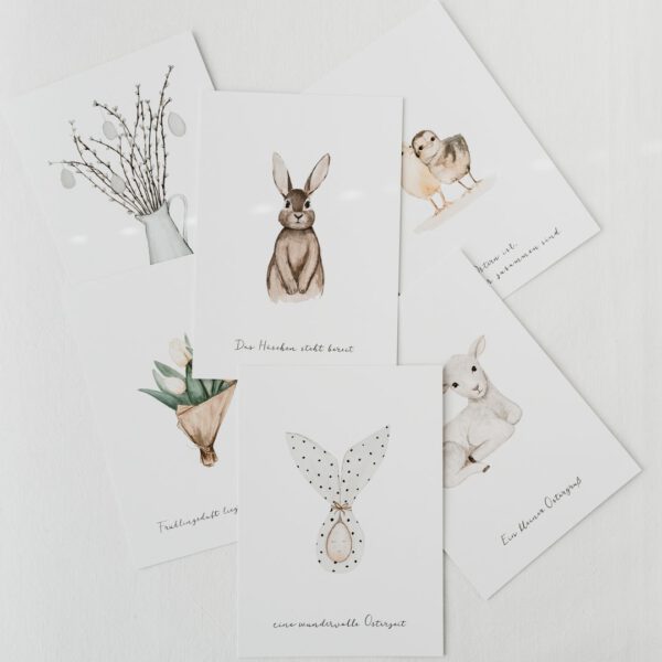 eulenschnitt frühlingskarten, diverse motive