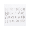 rÄder papierservietten “nicht aus zucker"