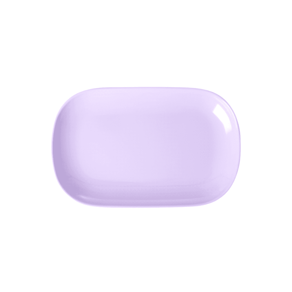 rice rechteckiger teller, blau, small