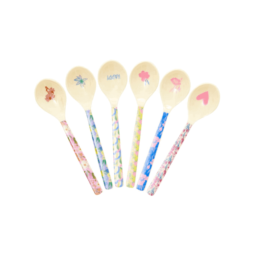 rice teelöffel "flower me happy", diverse motive