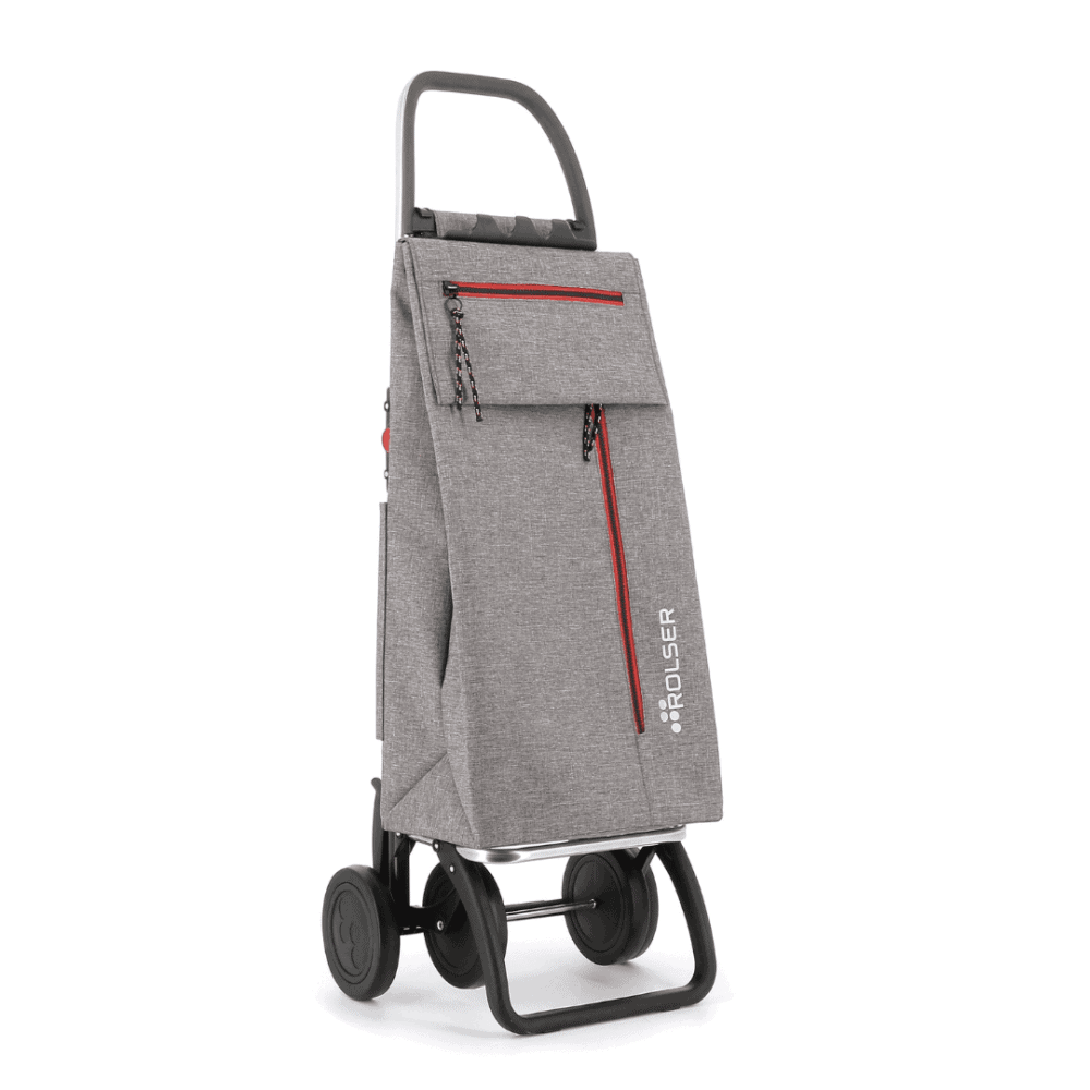rolser, klappbarer einkaufstrolley "gris", 4 räder