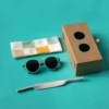 soonice kindersonnenbrille, mint green