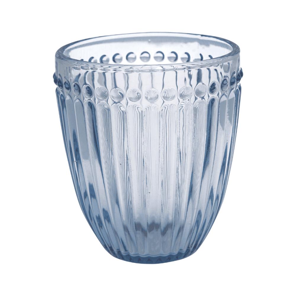 greengate wasserglas 'walter alice', pale blue