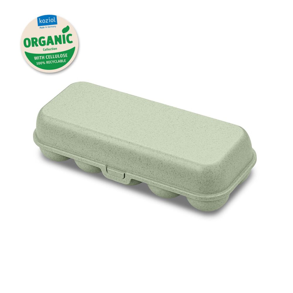 koziol eggs to go eierbox, organic green