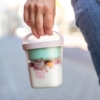 koziol snackpot "pusheen" 500ml, organic pink