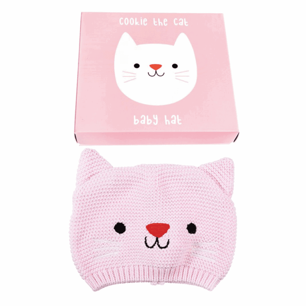 rex london baby-mütze "cookie the cat"