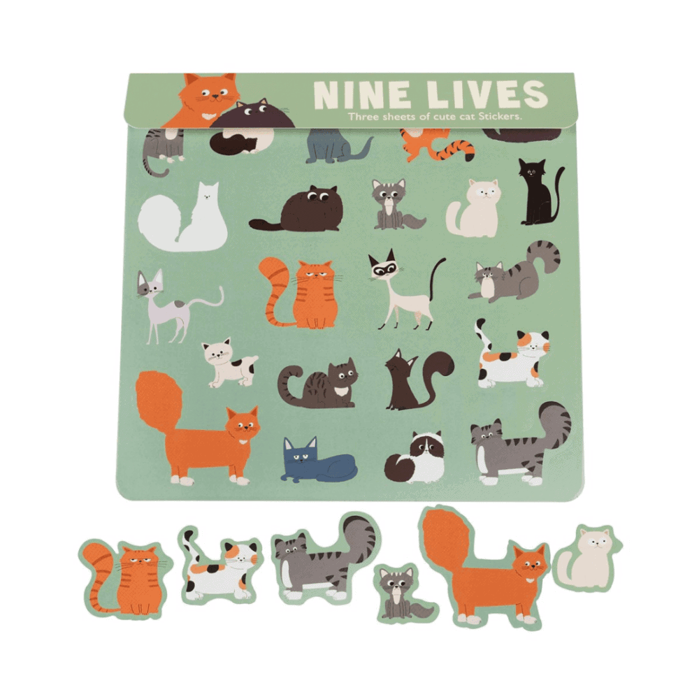 rex london sticker "cats"