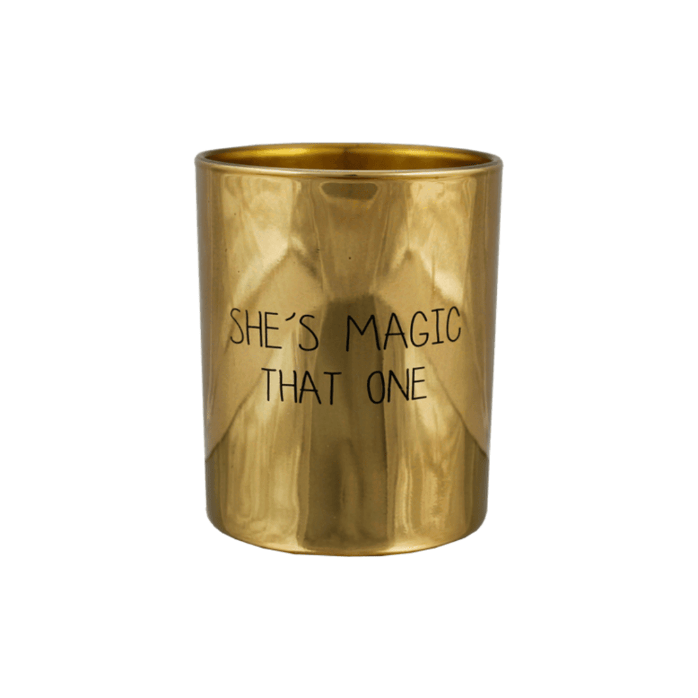 my flame duftkerze “she is magic”, silky tonka