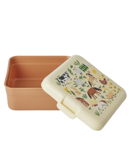 rice lunchbox farm print, 2 größen