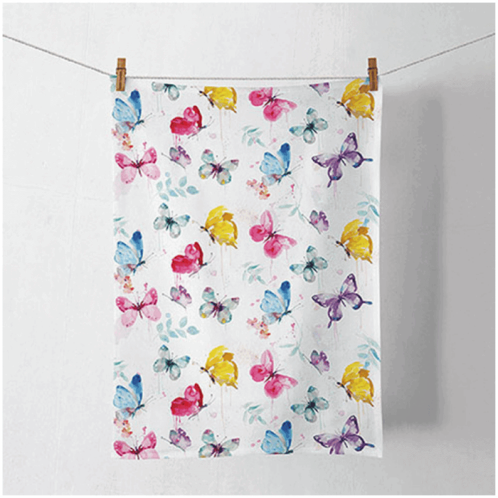 ambiente, geschirrtuch "butterfly collection"