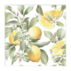 ambiente, papierservietten "limoni", 25 cm