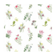 ambiente, papierservietten "mixed flowers white", 25 cm