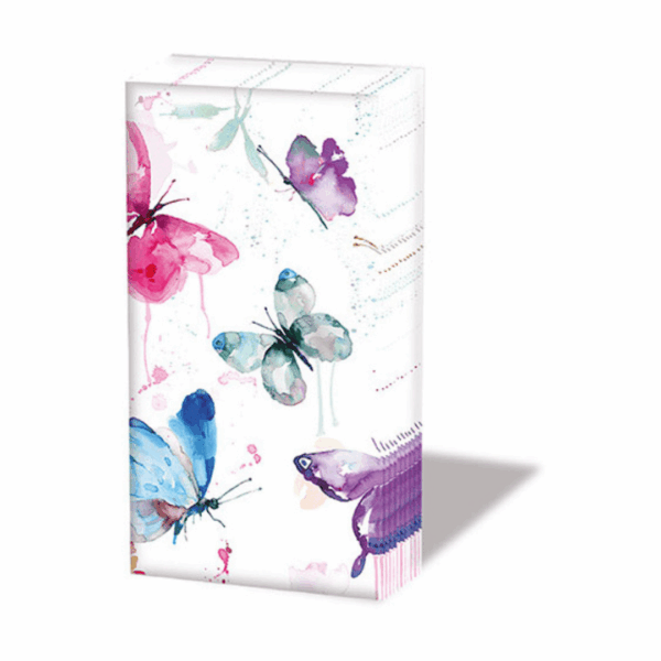 ambiente, taschentücher "butterfly collection"