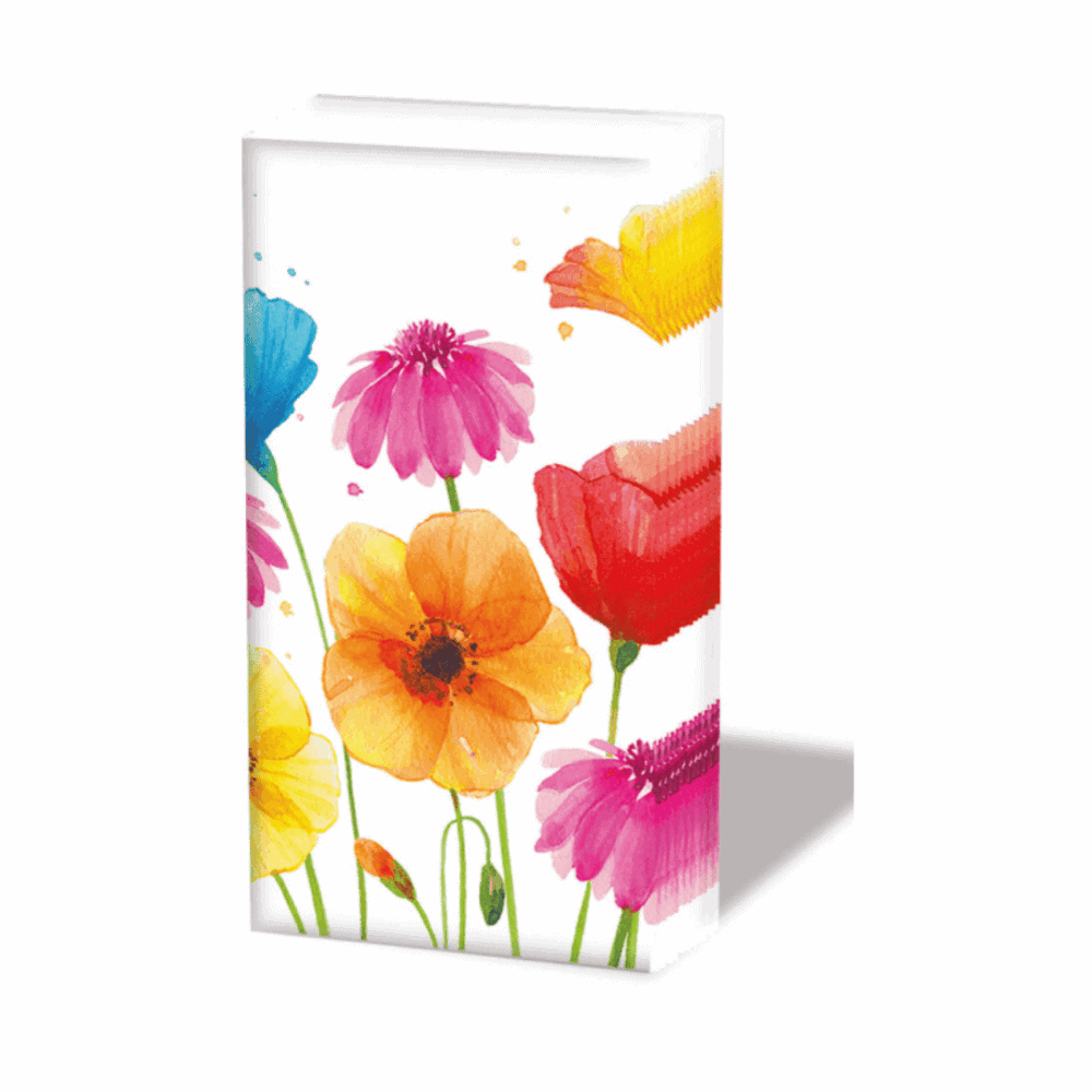 ambiente, taschentücher "colorful summer flowers"