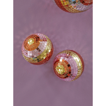 rice deko-anhänger disco-kugel, 5 cm