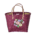 rice korbtasche "heavy flower" soft plum, medium