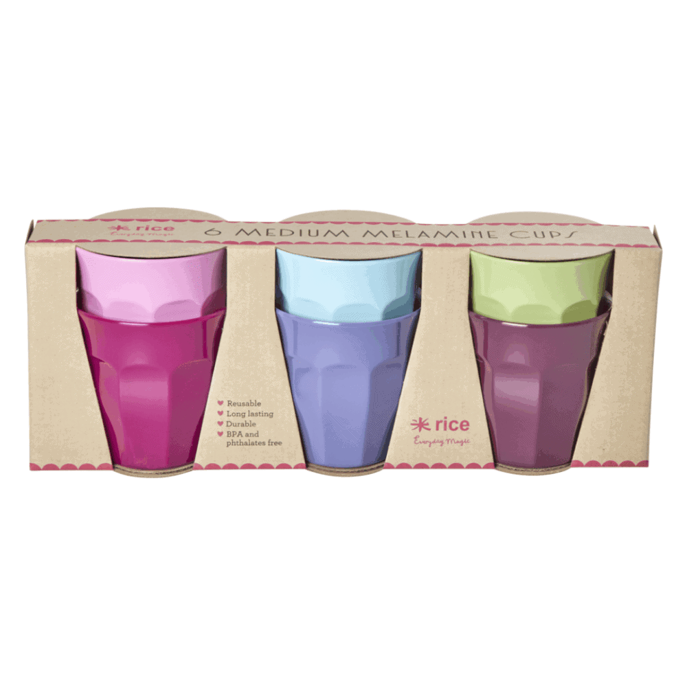rice becher medium, mehrere farben - beere