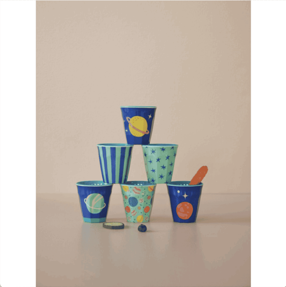 rice kinderbecher "galaxy", mehrere muster