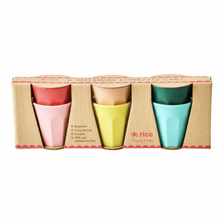 rice espressobecher "dance out colors", mehrere farben