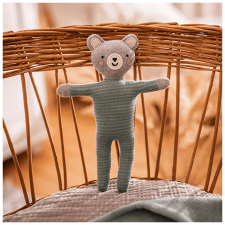 ava & yves kuscheltier "babybär" mit streifen