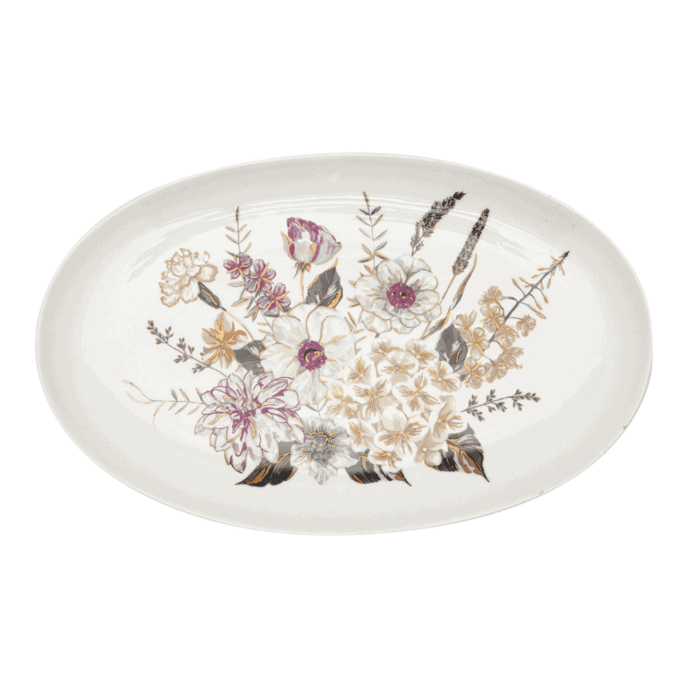 greengate servierplatte ‘estella’ white