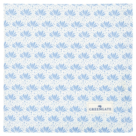 greengate stoffserviette ‘resa’ pale blue