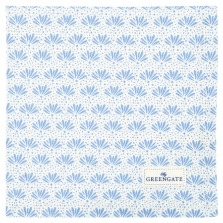 greengate stoffserviette ‘resa’ pale blue